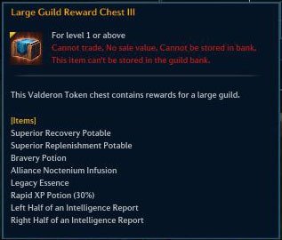 TERA Valderon Token Large Guild Reward Chest III